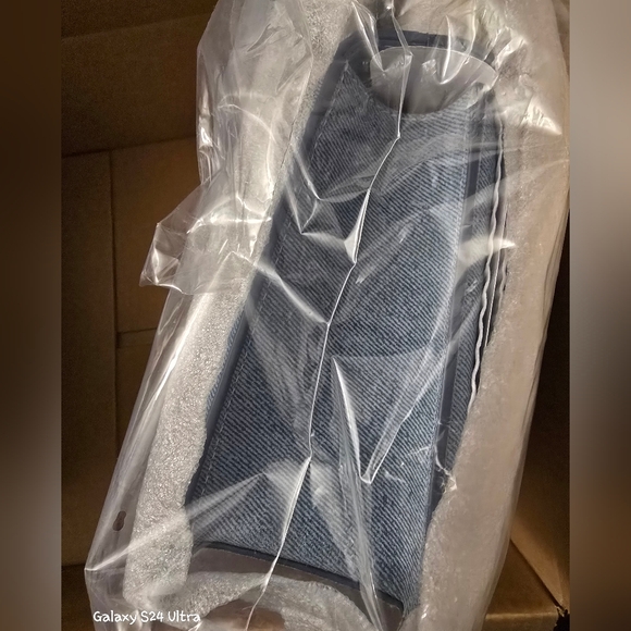 Kate Spade NY Deco Denim/ Leather Flap Chain Crossbody NWT w/ Dust Bag - Picture 9 of 16